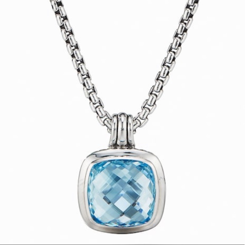 David Yurman 14mm Albion Blue Topaz Enhancer